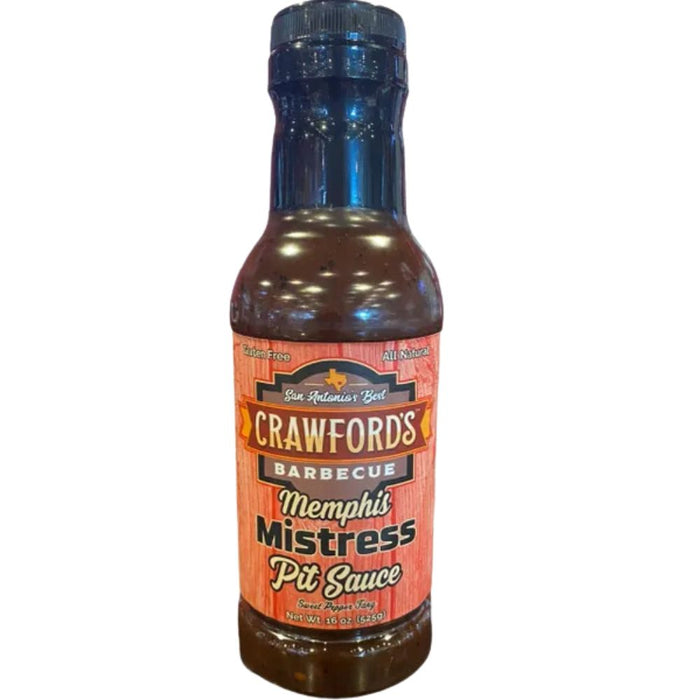 Crawfords BBQ Memphis Mistress Pit Sauce