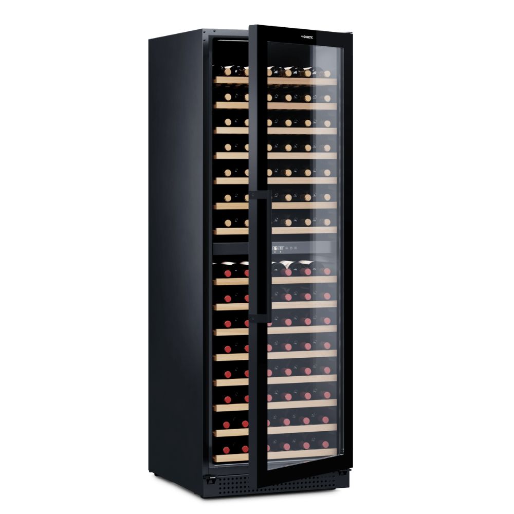 Dometic 24-inch Built-in dual-zone wine cooler, 154 bottles