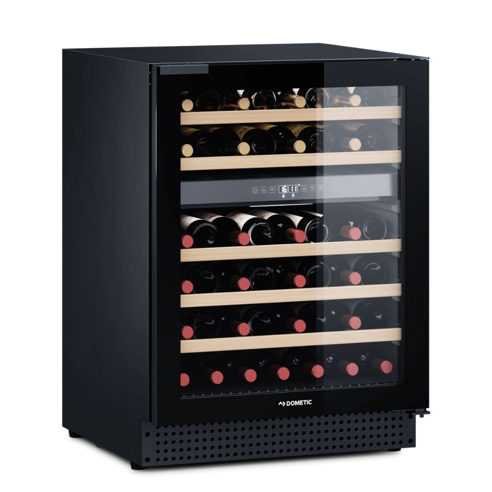 Dometic 24-inch dual-zone Built-in Wine Cooler, 46 Bottles