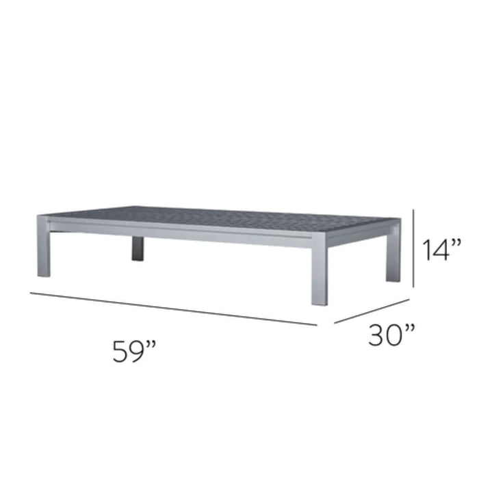 Pampa Living Iruya Coffee Table 59"x30"x14"