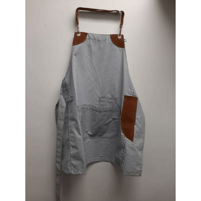 Leather and Jean BBQ Apron