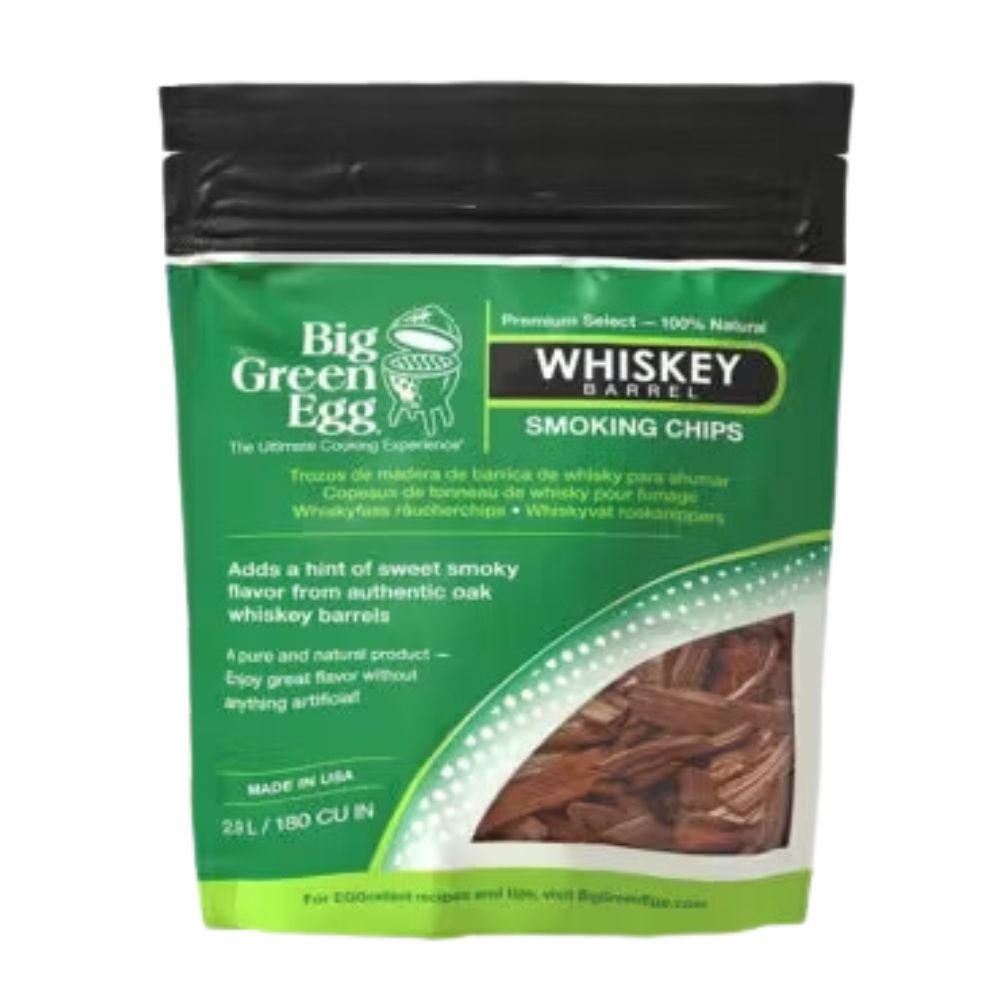 Big Green Egg Whiskey Barrel Smoking Wood Chips Buy at GW STORE — GW