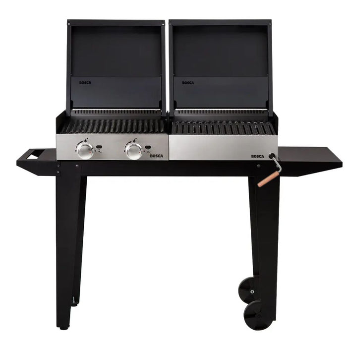 Bosca Charcoal & Gas Block 500 Freestanding Grill