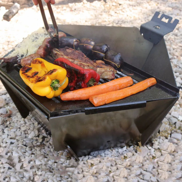 Tromen Quinquecento Firepit with Enameled Grill