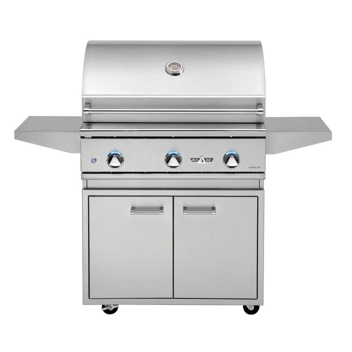 Delta Heat 32Inch 3Burner Freestanding Gas Grill Buy at GW STORE