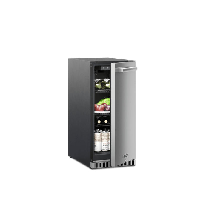 Delta Heat Dometic DE15F 15" D-Series Refrigerator, Lock, Reversible Hinge