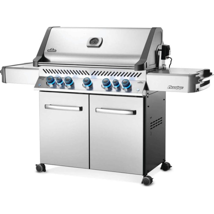 Napoleon Prestige® 665 RSIB With Infrared Side and Rear Burners Freestanding Gas Grill