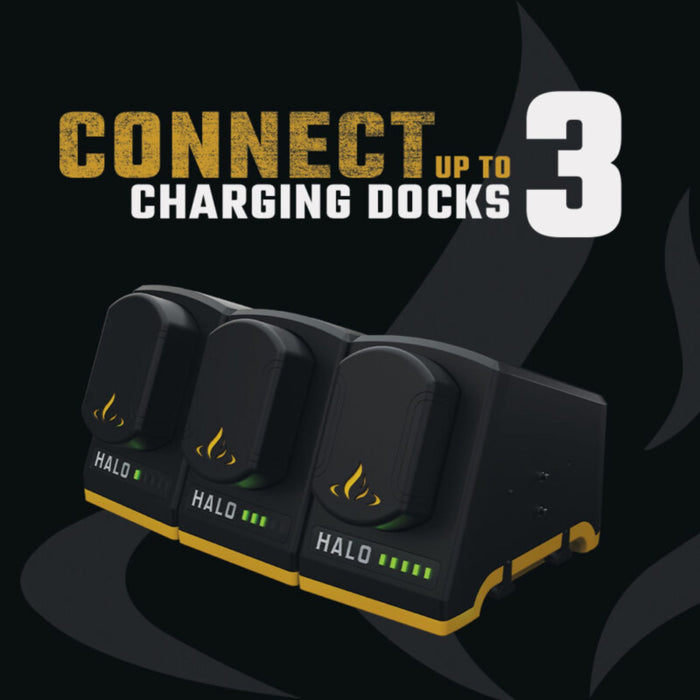 Halo HS-2001 Rechargeable Lithium-ion Battery Pack with Charging Dock