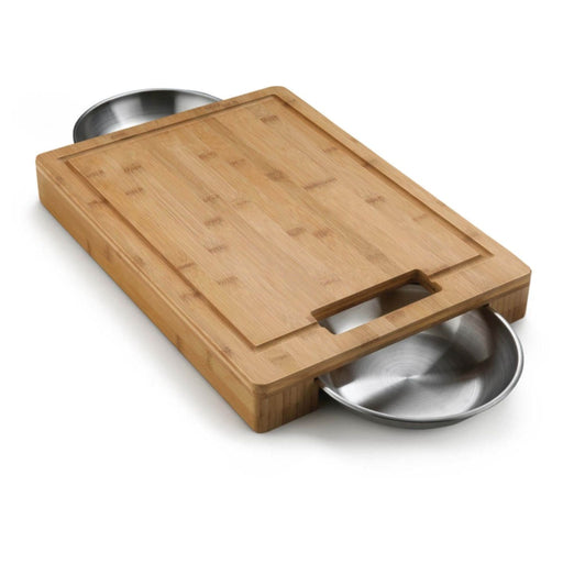 Napoleon 70012 Cutting Board with Stainless Steel Bowls