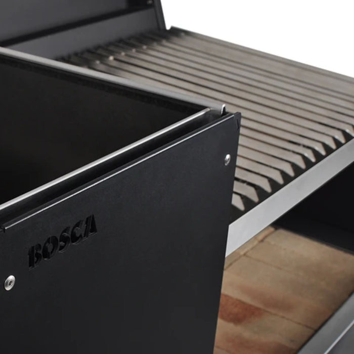 Bosca Pack Block Wood Brazier 250 + Block 500 20" Built-in Charcoal Grill + Block 750 30" Built-in Grill