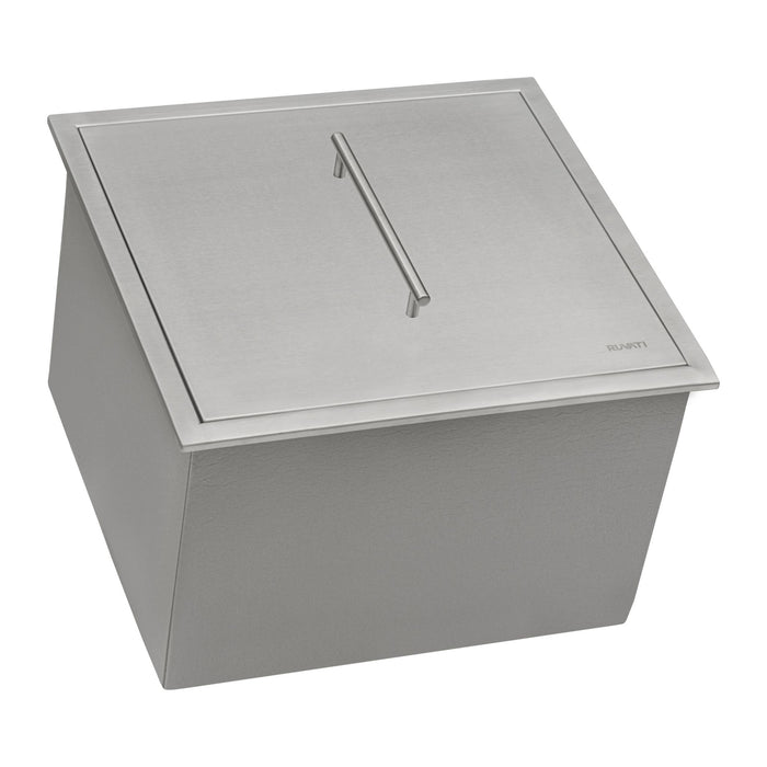 Ruvati Merino RVQ6221 21 x 20 inch Insulated Ice Chest Sink Stainless Steel