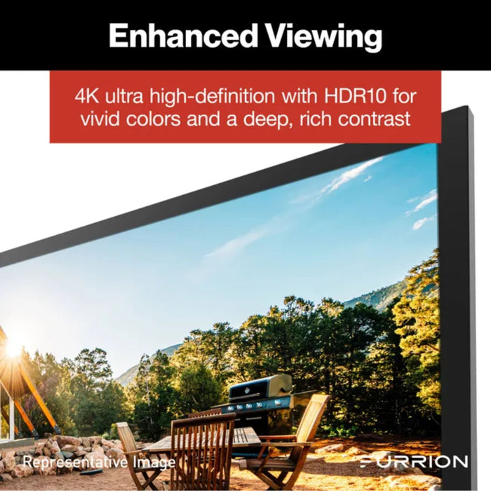 Furrion Aurora® Full Sun Smart 4K UHD LED Outdoor TV