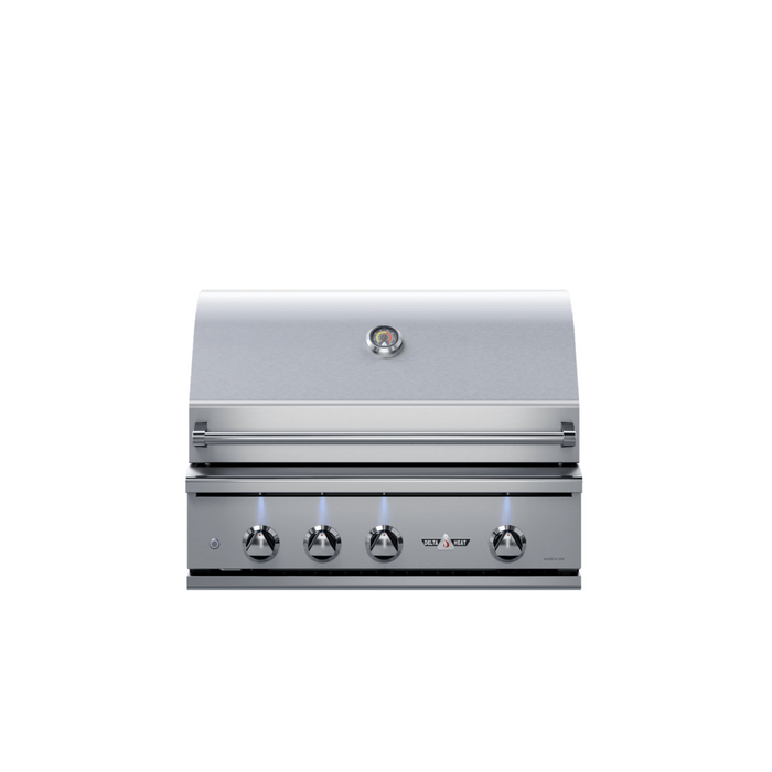 Delta Heat 32-Inch 4-Burner Built-In Gas Grill With Infrared Rotisserie & Sear Zone