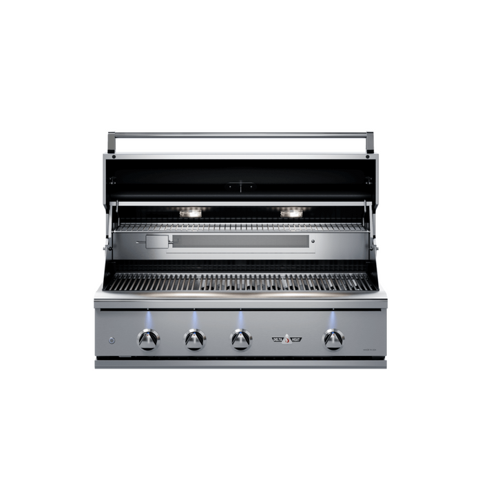 Delta Heat 38-Inch 4-Burner Built-In Gas Grill With Infrared Rotisserie & Sear Zone