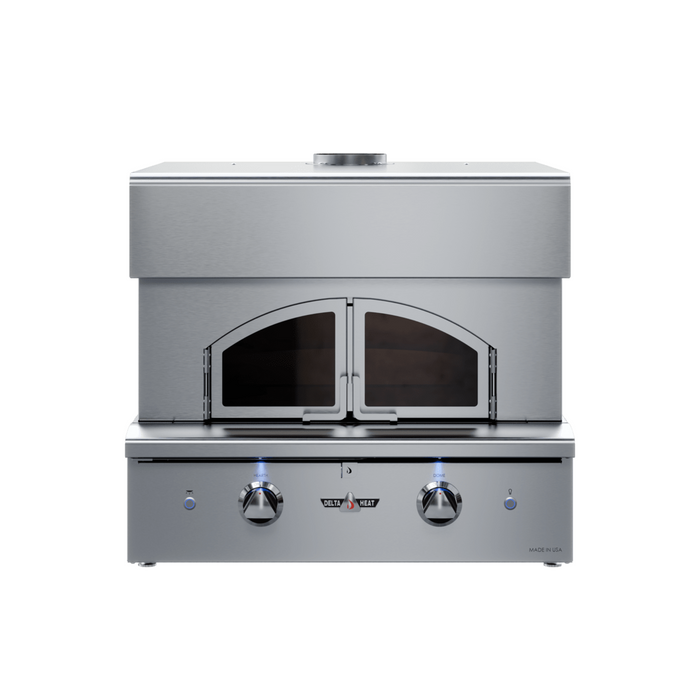Delta Heat 30" Built-In Dual-Burner Gas Pizza Oven