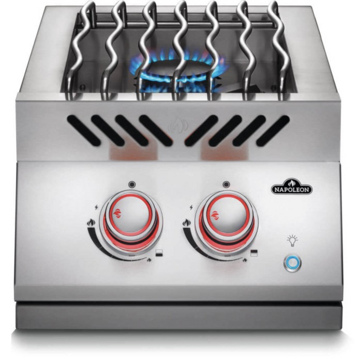 Napoleon Built-In 700 Series Dual Range Top Burner With SS Cover
