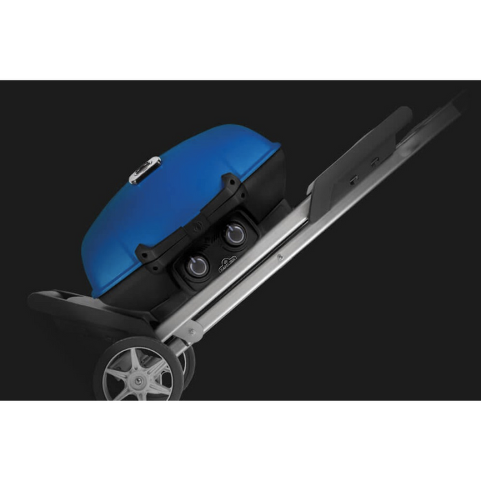 Napoleon TQ285X-BL-1 Portable Gas Grill With Scissor Cart - Blue