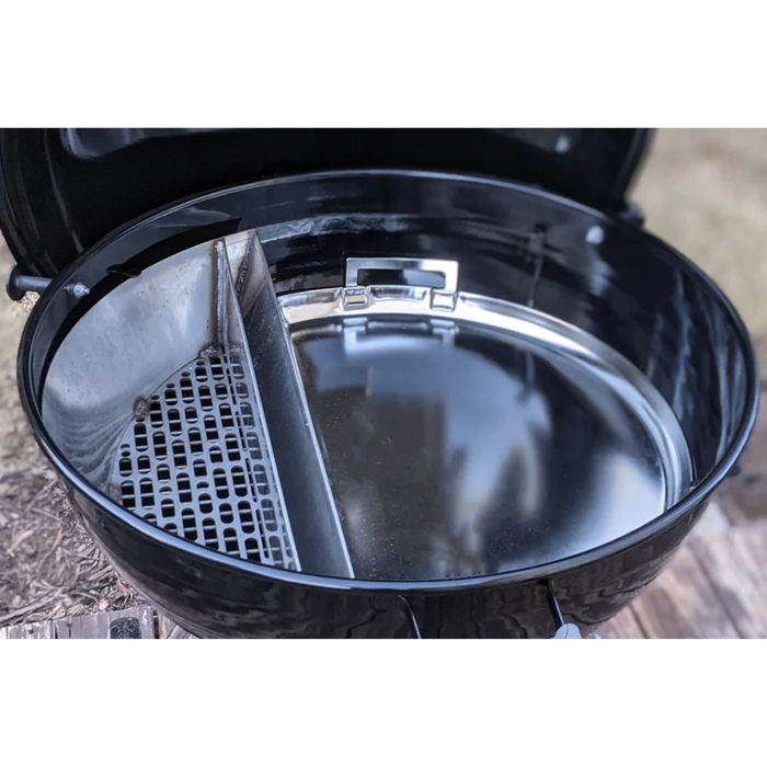 SnS Grills Drip 'N Griddle Pan - XL for 26" Kettles