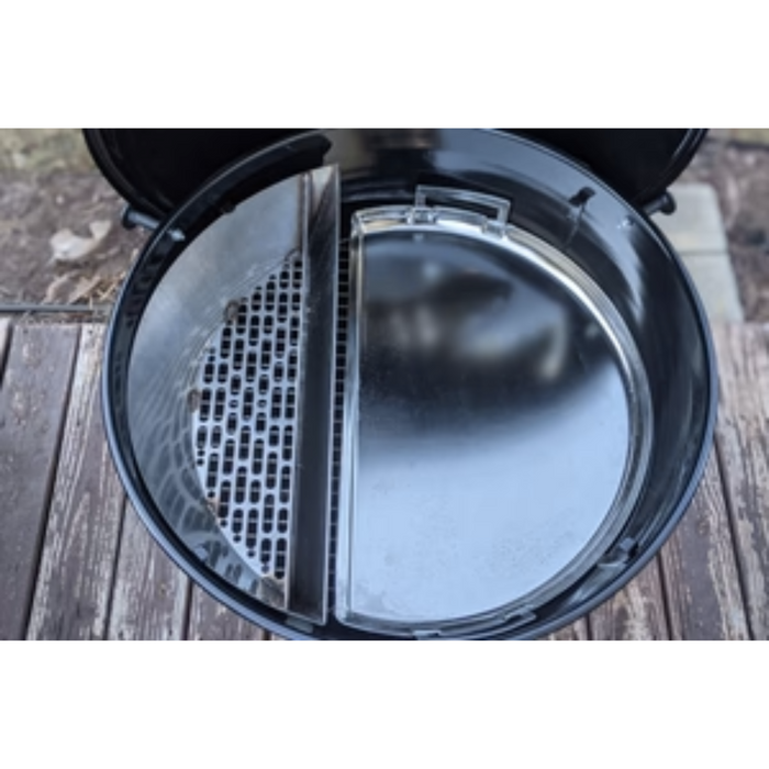 SnS Grills Drip 'N Griddle Pan - XL for 26" Kettles