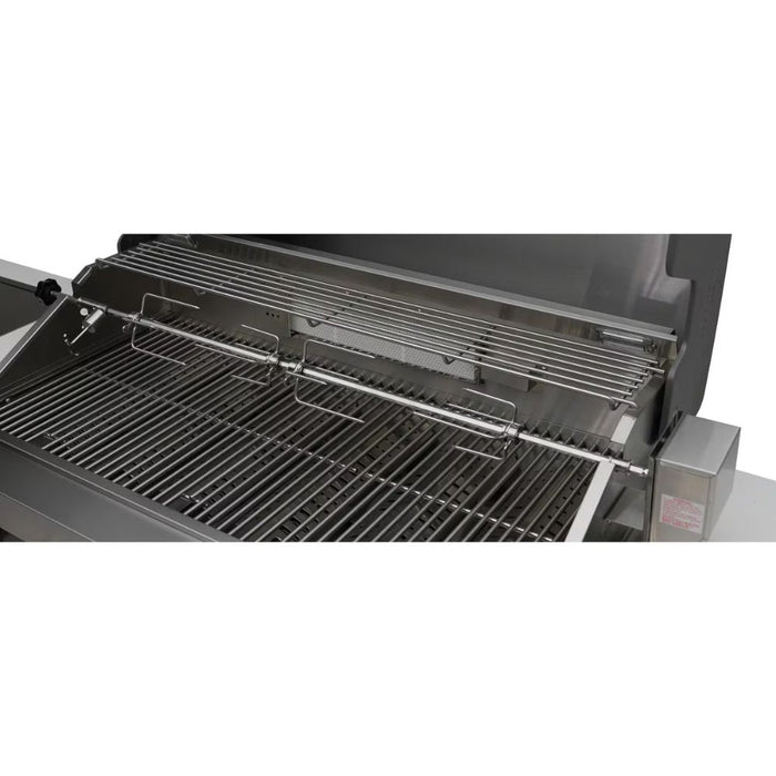 Mont Alpi MAi400-D90 Propane 4-Burner Deluxe Island with 90-Degree Corner