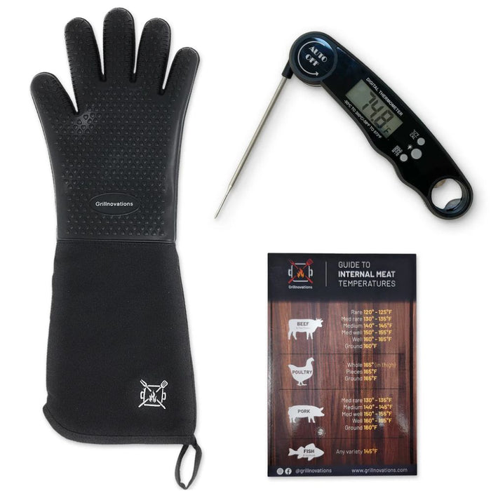 Grillnovations Digital Thermometer & Grilling Glove | Buy at GW STORE