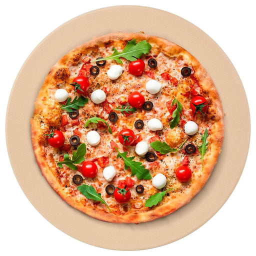 Humos 15-Inch Durable & Safe Round Pizza Ceramic Stone | Buy at GW STORE