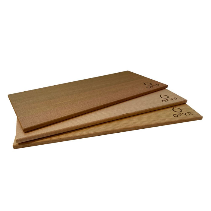 OFYR OA-CW-PRO Cedar Wood Planks PRO, 3 Pack | Buy at GW STORE