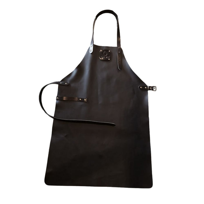 OFYR OA-LAB Black Leather Apron | Buy at GW STORE