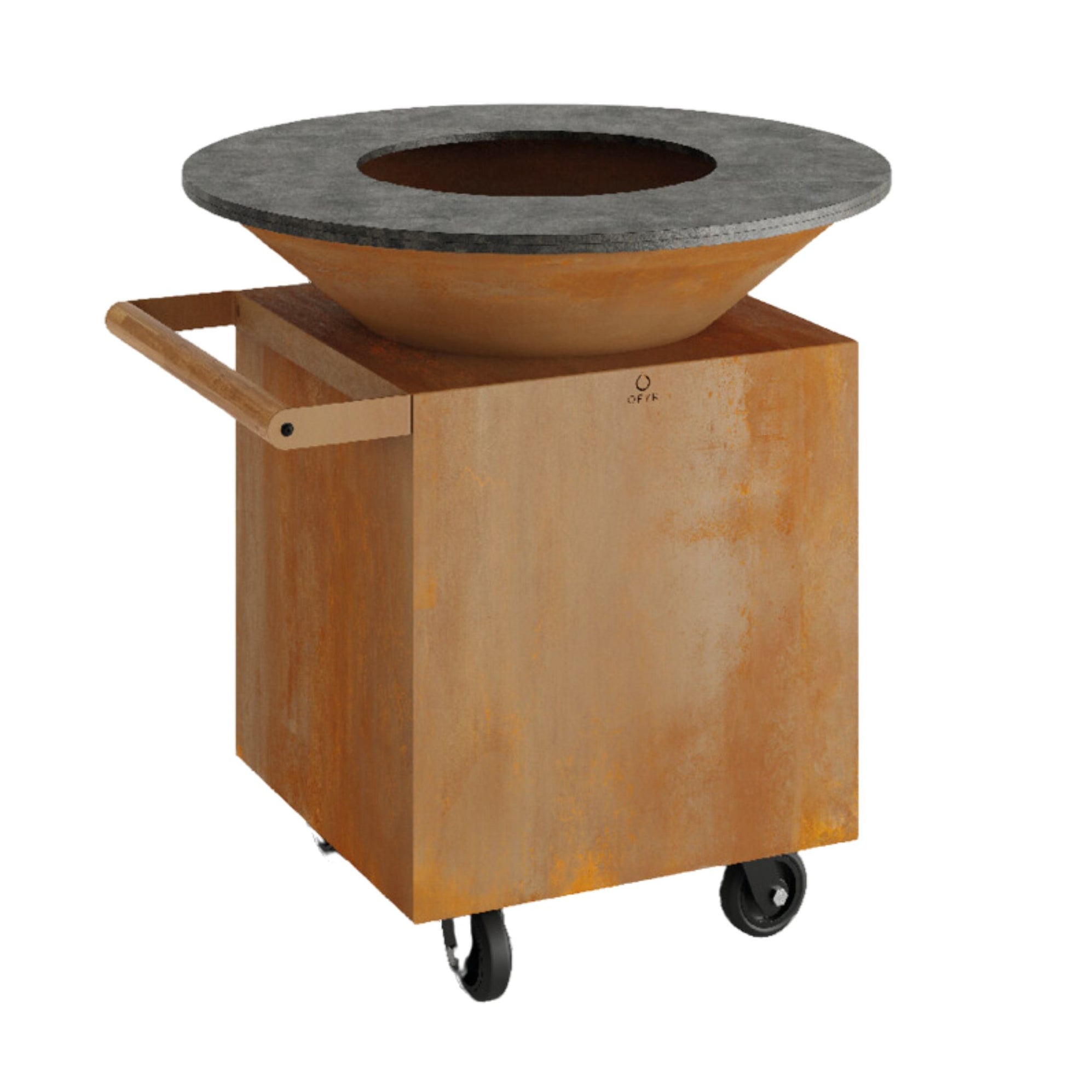 OFYR Corten 100 PRO Freestanding Open Fire Grill Buy at GW STORE — GW