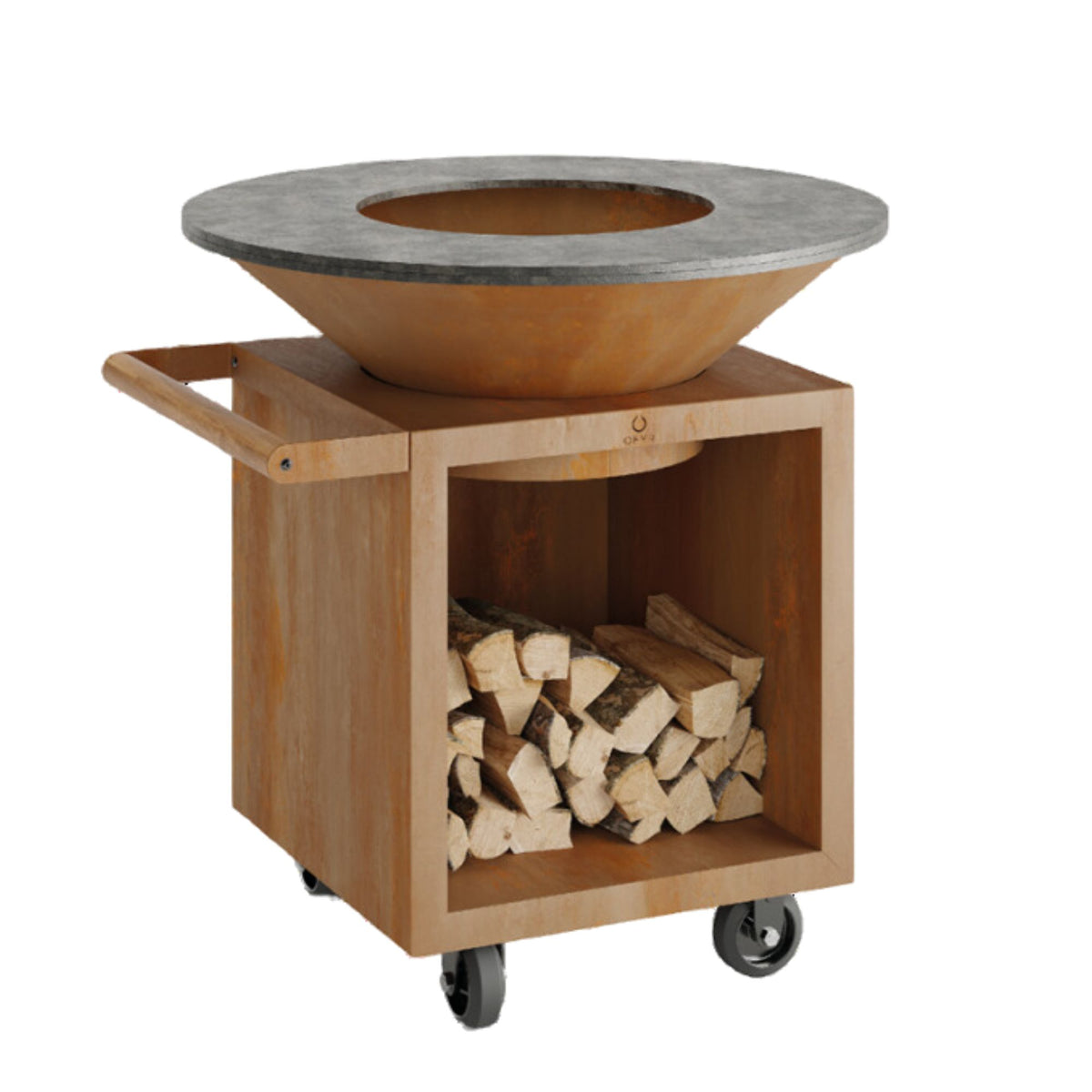 OFYR Corten 100 PRO Freestanding Open Fire Grill Buy at GW STORE — GW