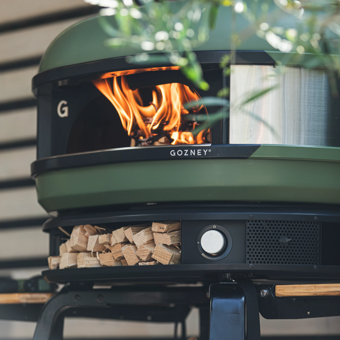 Gozney Dome Green Outdoor Dual Fuel Pizza Oven