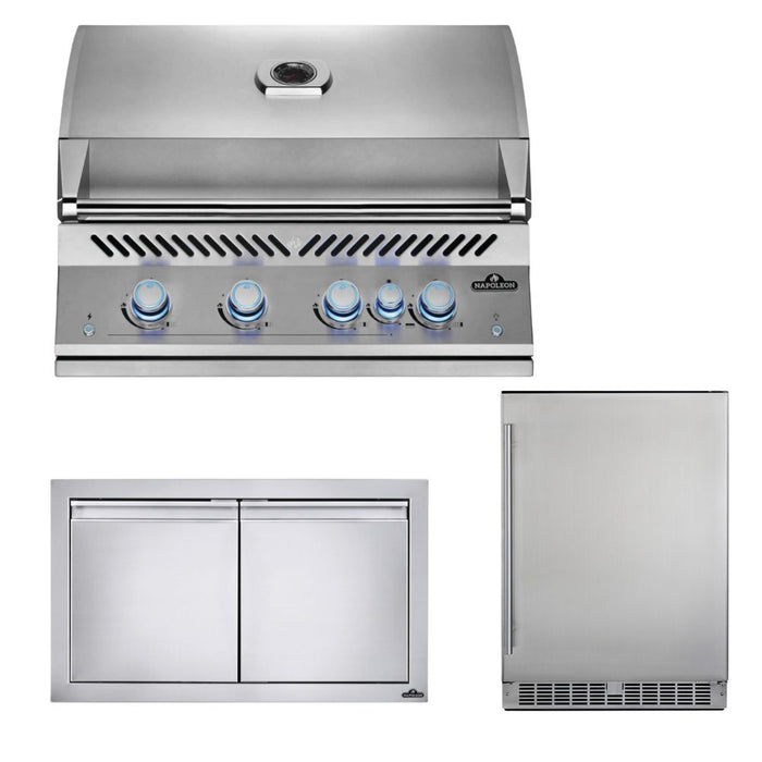 Napoleon Built-in 32-Inch Gas Grill Outdoor Kitchen Package 3