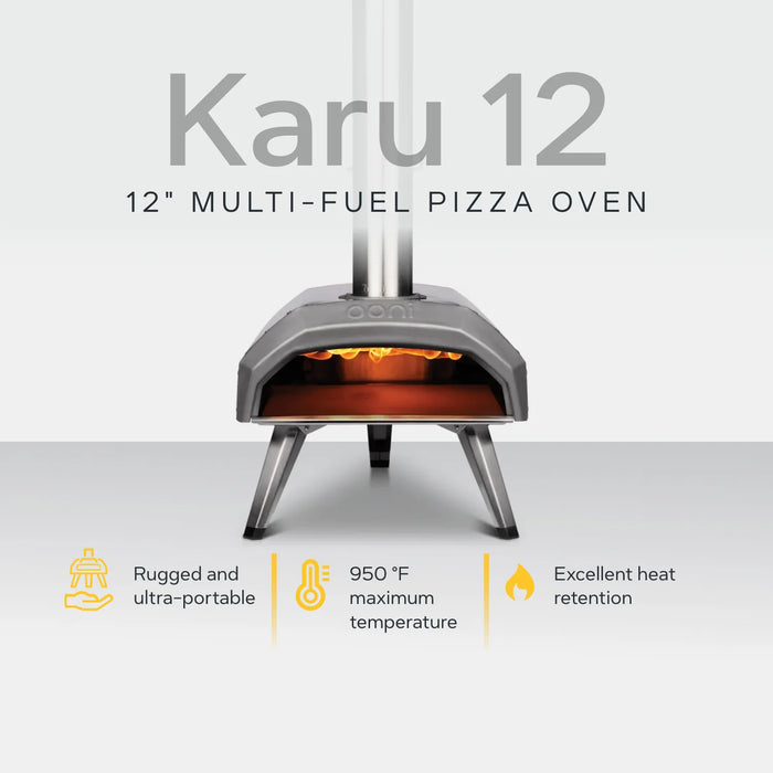 Ooni Karu 12 Multi-Fuel Pizza Oven | GW STORE