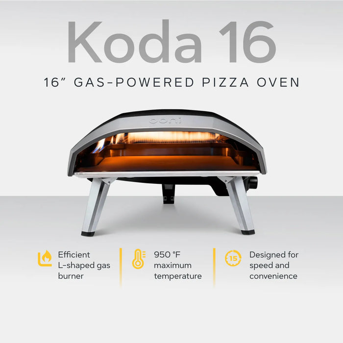 Ooni Koda 16 Gas Powered Pizza Oven | GW STORE