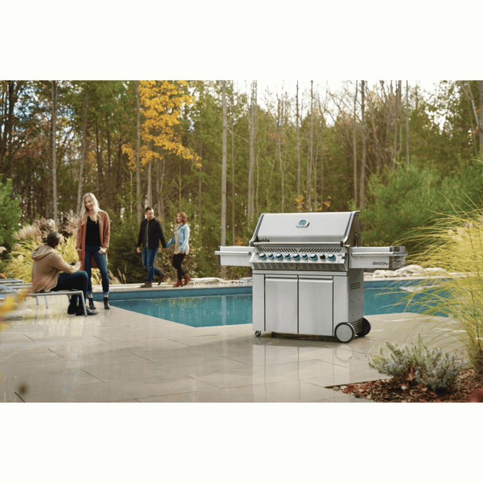 Napoleon Prestige PRO™ 665 RSIB Freestanding Gas Grill with Infrared side and Rear Burner