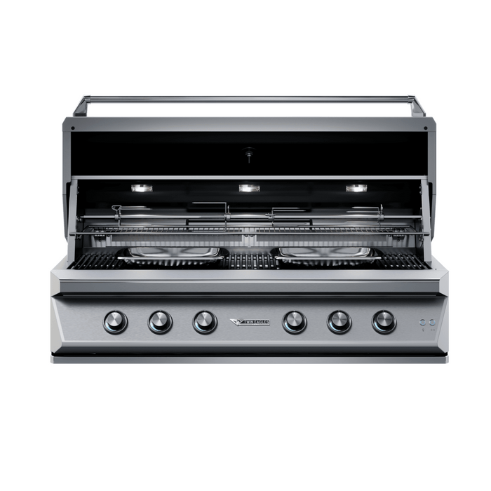 Twin Eagles 54-Inch 4-Burner Built-In Propane Gas Grill with Sear Zone & Two Infrared Rotisserie Burners