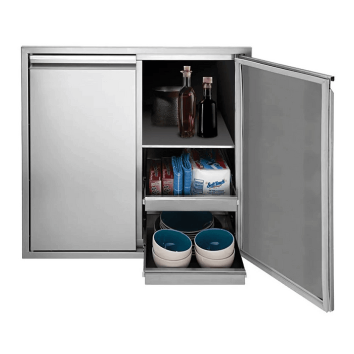 Twin Eagles 36 x 34-Inch High Profile Sealed Stainless Steel Dry Storage Pantry