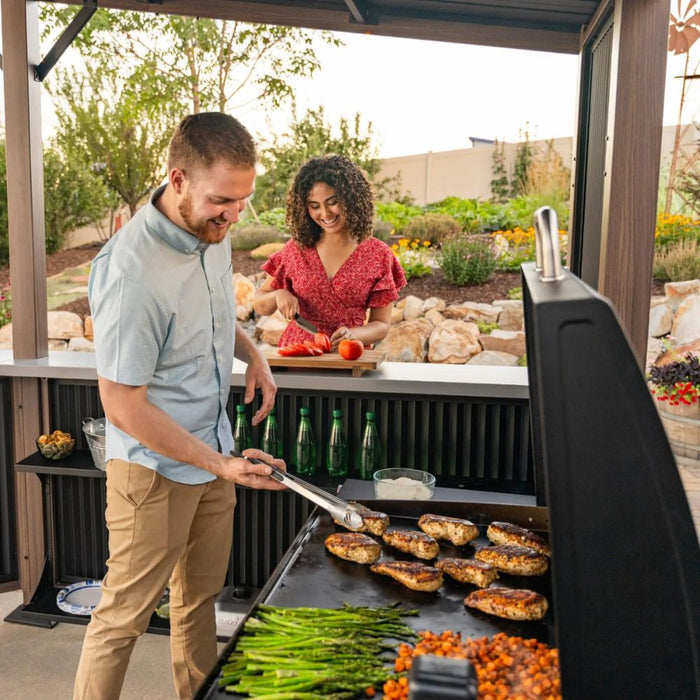 Blackstone 10 x 10-Foot Bar and Griddle/Grill Pavilion