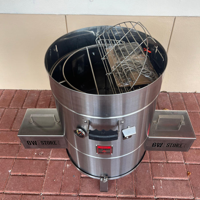 JBarrel x GW Store Medium Charcoal Smoker Barrel