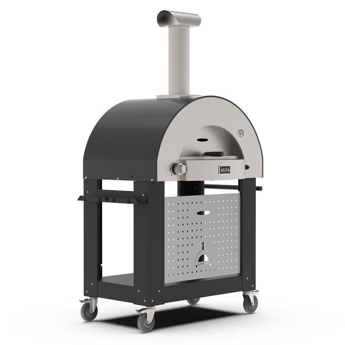 Alfa Classico 2 Pizze Freestanding Grey Pizza Oven | GW STORE