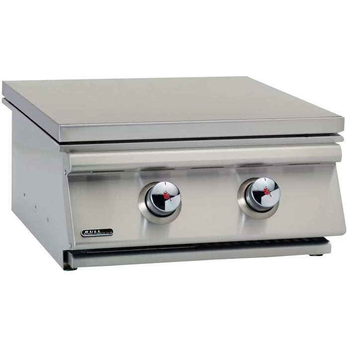 Bull Built-In Gas Stainless Steel Power Burner w/ Stainless Steel Lid | Buy at GW STORE