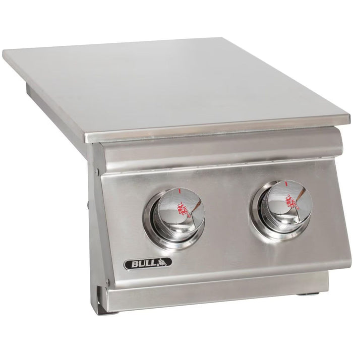 Bull Built-In Gas Double Side Burner w/ Stainless Steel Lid | Buy at GW STORE