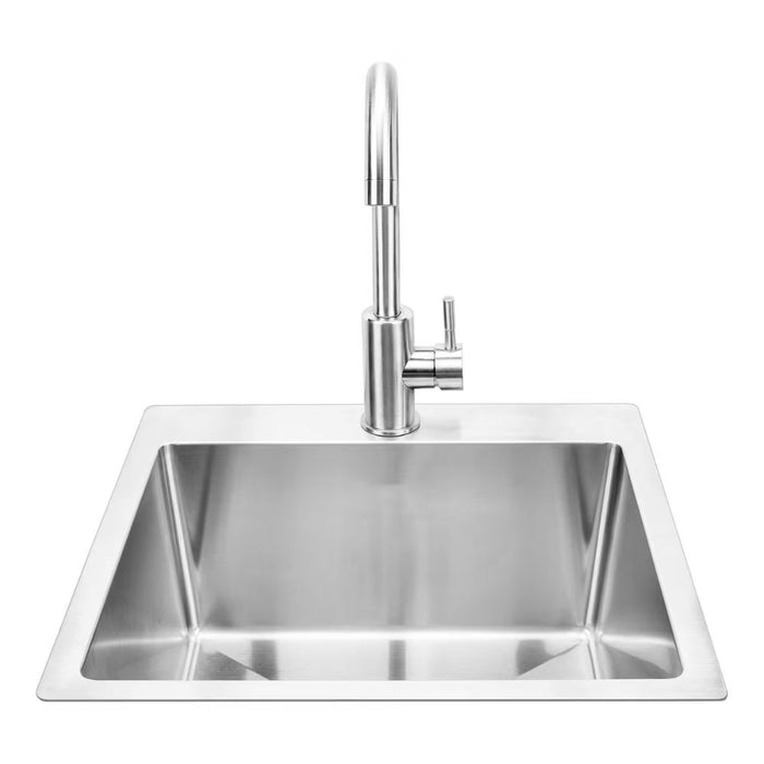 Bull 12515 18-Inch Stainless Steel Sink & Faucet All In one Kit | Buy at GW STORE