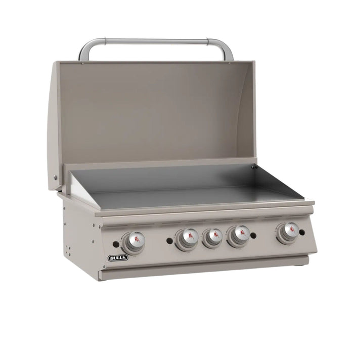 Bull Grills 30-Inch Stainless Steel Flat Top Built-in Griddle