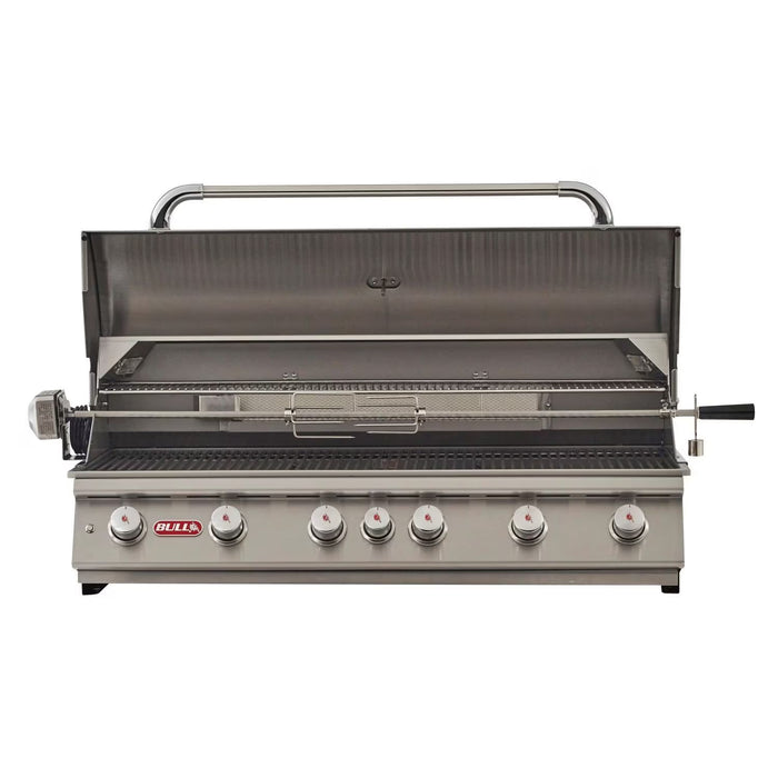 Bull Grills Diablo 46-Inch 6-Burner Built-In Gas Grill w/ Rotisserie