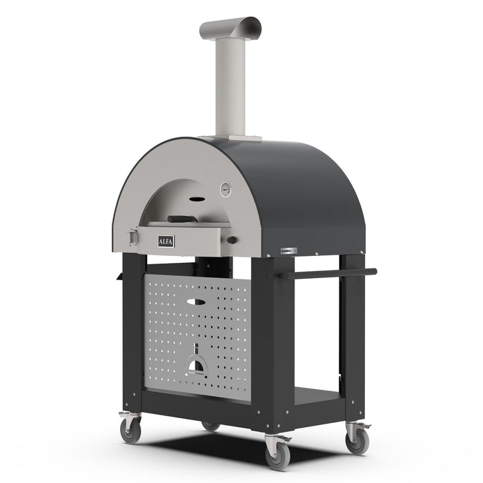 Alfa Classico 2 Pizze Freestanding Grey Pizza Oven | GW STORE