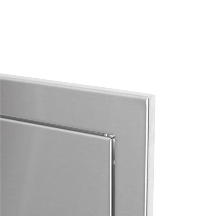 Bull 98560 18-Inch Vertical Left Hinged Stainless Steel Single Access Door W/ Reveal | Buy at GW STORE