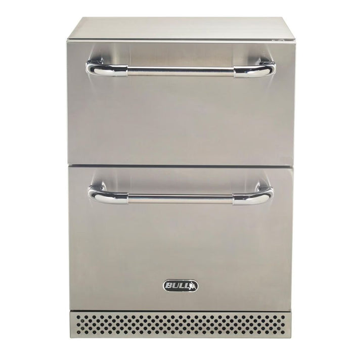 Bull 17400 Premium 24-Inch 5 Cu. Ft. Outdoor Rated Refrigerator Drawers | Buy at GW STORE