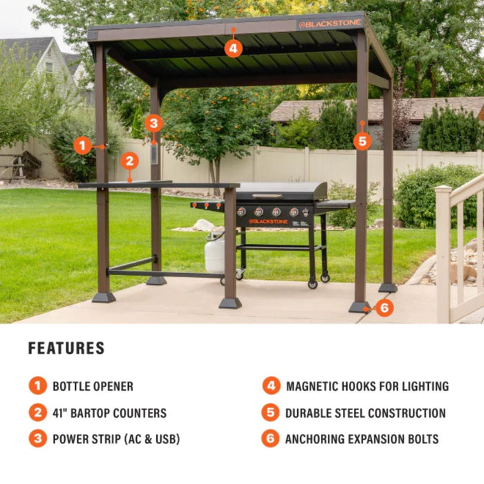 Blackstone 5 x 8-Foot Outdoor Pavilion