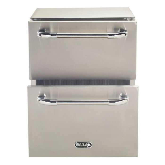 Bull 17400 Premium 24-Inch 5 Cu. Ft. Outdoor Rated Refrigerator Drawers | Buy at GW STORE